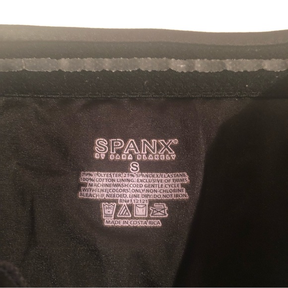 SPANX Black High Waisted Brief SHAPEWEAR S - Picture 6 of 11